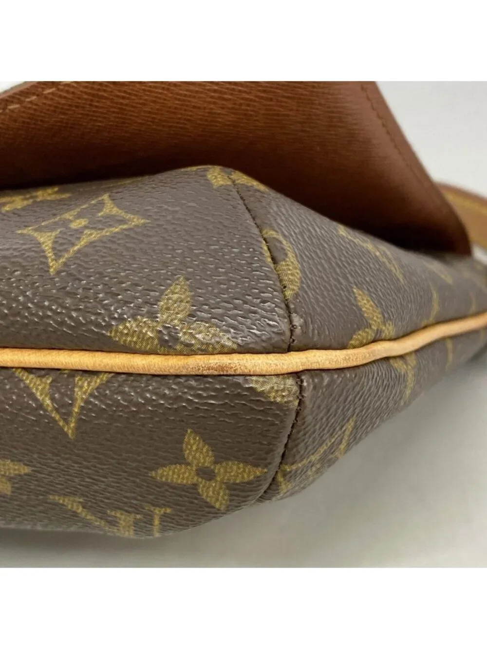 Louis Vuitton Shoulder Bag Monogram Musette Tango Brown